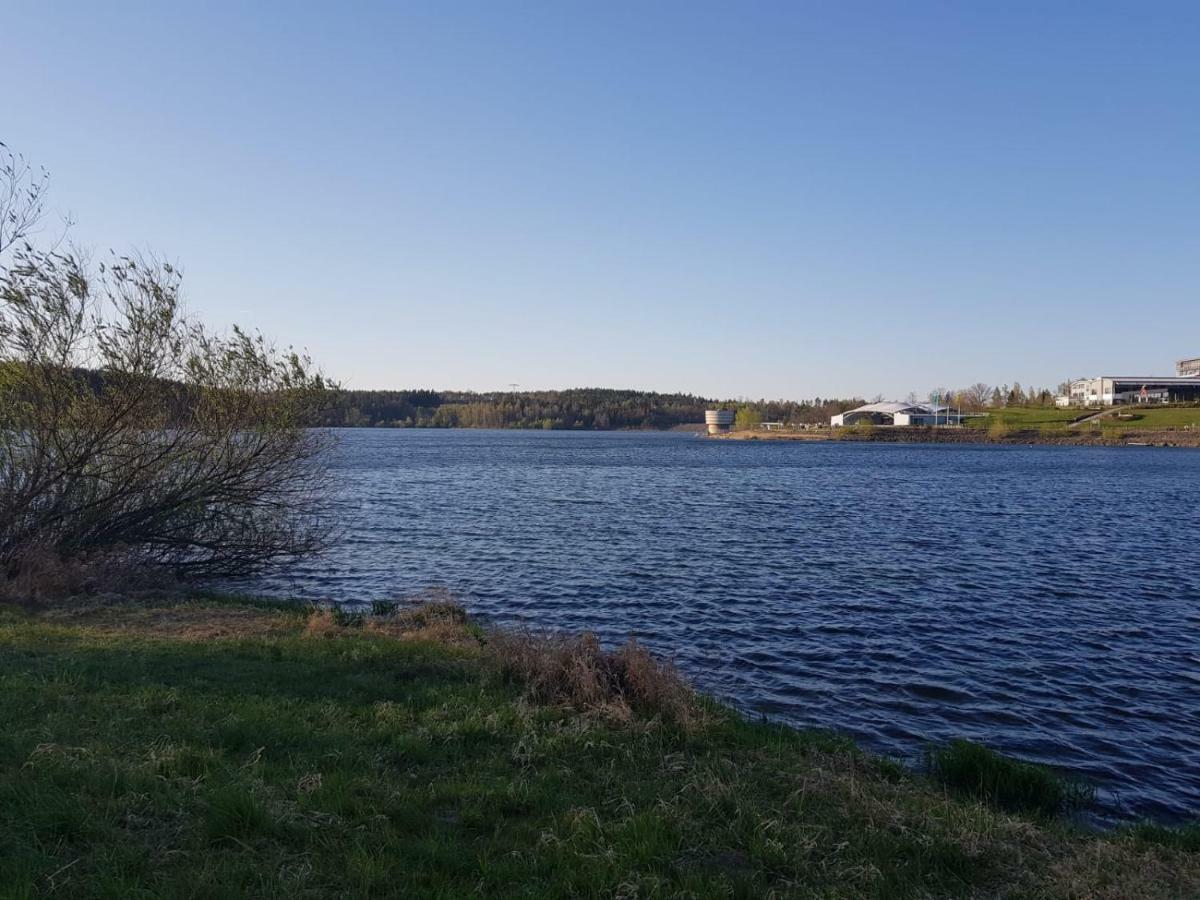 Ferienwohnung Am Zeulenrodaer Meer Exteriör bild
